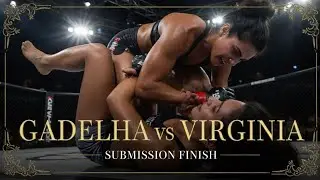 Claudia Gadelha vs Claia Virginia &ndash; Dominant Submission | UFC Women&rsquo;s Title Fight