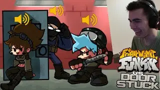 DOOR STUCK IN FNF || Friday Night Funkin: VS DOOR STUCK!