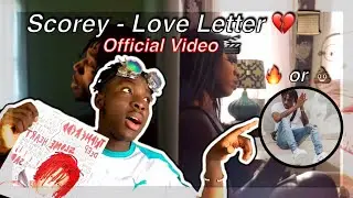 TRIPPIE REDD INFLUENCE!?!💔🔥| Scorey - Love Letter (Official Video🎬) REACTION | UK🇬🇧