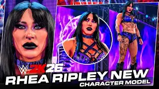 WWE 2K26: это самый красивый мод Рии Рипли!