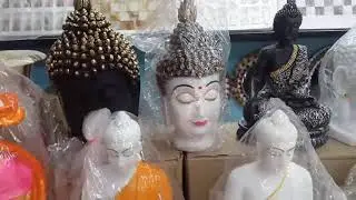 market of artistic things in jabalpur near dhuandhaar waterfall bhedaghaat