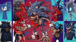 All Phases in New My Sprunki OC of Sonic, Sonic.exe, Shine Sonic, Hedgehog Sonic New Phase 1- 10