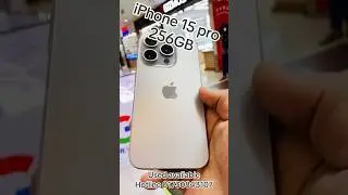 iPhone 15 pro 256GB 🔥 used phone price in Bangladesh 🇧🇩 2025 #usedphone #iphone15pro #shorts #fyb
