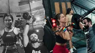 Couple Crosstraining WOD 🏋️‍♀️ | For Time 15-12-9-6-3 Clean & Jerk, V-Ups & Rings