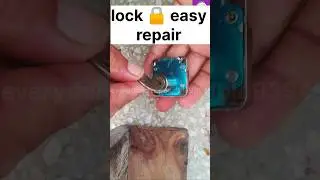 #LockRepair 🔒 | Cupboard & Drawer Lock Fix Trick | #Shorts #diyrepair #viral #diy #fypシ #shorts