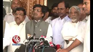 MP Vivek in Telangana Movement