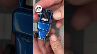 1935 Ford Matchbox Custom #matchbox #blue #custompaint #customdiecast #ford #acdc #music