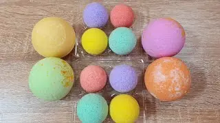 ASMR. Cutting bath bombs. Relaxing video. No talking. 4K