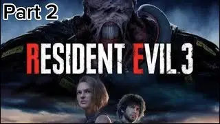 RESIDENT EVIL 3 REMAKE Walkthrough Gameplay Part 2 (PS5)