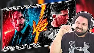 JOHN WICK VS. THE PUNISHER ║ COMBATES MORTALES DE RAP ║ JAY-F FT. KEYBLADE || Reaccion