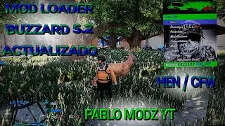 (GTA5 PS3) ModLoader BUZZARD 5.2 - HFW HEN - BLES Y BLUS + DOWNLAOD