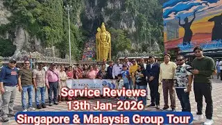 Singapore & Malaysia Group Tour Service Reviews January 2026 || India Khoj Holidays service Reviews 