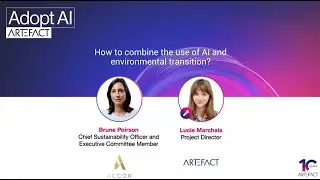 How to combine the use of AI and environmental transition with ACCOR | Adopt AI Summit June 5, 2024