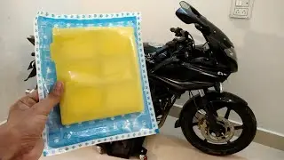 Bajaj Pulsar Air filter Changing and mileage , starting problem solve