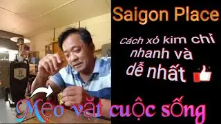 Cách xỏ kim chỉ tay và máy nhanh nhất - Mẹo hay - Mẹo vặt  - @SaigonPlace