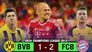 Robben schl&auml;gt Lewandowski und den BvB und beendet den Schwarz Gelben Champions League Traum