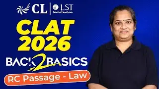 CLAT 2026 English RC Practice by Career Launcher Patna- Best CLAT Coaching Institute in Patna Bihar.