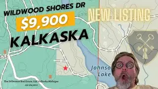 Wildwood Shores, 1 Acre Lot.  Homes for sale in Kalkaska, $9,900