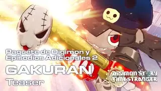 Digimon Story Time Stranger | Teaser del Paquete de Digimon y Episodios Adicionales 2: GAKURAN