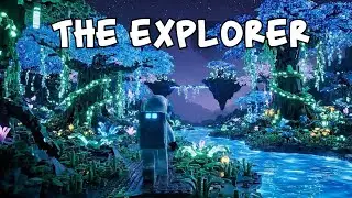 The Explorer 🛸 LEGO Inspired AI Adventure to an Alien Planet