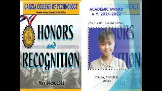 HONORS and RECOGNITION A.Y. 2021-2022