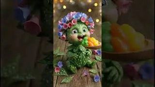 [ASMR] Which Flower Baby is the cutest today?🌸💙[Love-in-a-mist/Pulmonaria/Mandevilla] #asmr #shorts