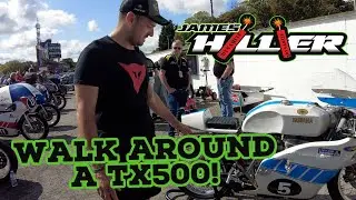 Unveiling the James Hillier Yamaha TX 500 for Manx Grand Prix 2023