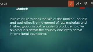 Infrastructure contribution to the economic development in India
