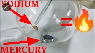 #Sodium metal and mercury reaction #Mixing sodium with mercury #Aluminium and mercury reaction #acid