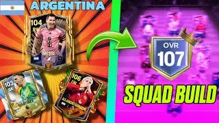 I BUILD💪 ARGENTINA SQUAD🇳🇵IN FC MOBILE | PLAY WITH SIYON