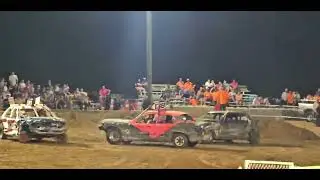 Vanderburgh county 4-h demolition derby 2024 (big cars)