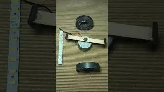 Generating free energy with magnets #project #experiment #dcmotor #ytshort