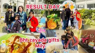 It&rsquo;s A Result Day❤️ || Bht zayada Gifts Mily🥰 || Family Vlog