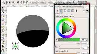 Inkscape. Эпизод 007 - Быстрое создание блестящей кнопки (Episode 007 &ndash; Quick Shiny Button)