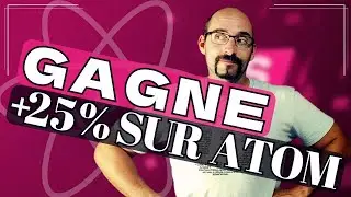ATOM COSMOS (stATOM) ! Gagne 25% gr&acirc;ce aux LIQUID STAKING et RESTAKING !