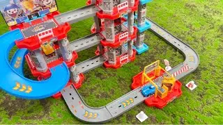 EPIC 3 LEVEL CAR GARAGE! | DIY Unboxing & Full Build