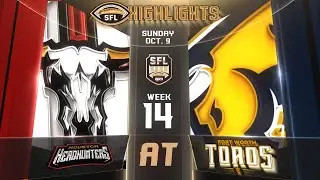 SFL HIGHLIGHTS: Season 19, Week 14 - Houston @ Fort Worth