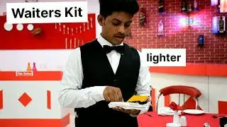 Essential Waiter Kit For Hotel Management