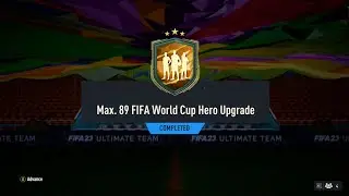 Max 89 FIFA World Cup Hero Upgrade