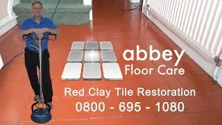 Cleaning Red Clay Quarry Tiles In Birmingham B30