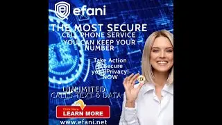 efani Crypto SIM Swap HACK $5M Crypto Asset Insurance Unlimited Calls Text Data US Canada & Mexico