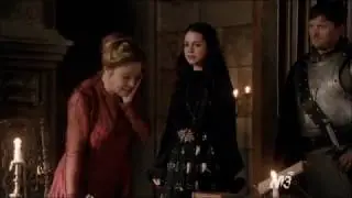 Mary slaps Catherine - {Reign - Liege Lord}