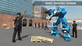 Police Robot Car Game &ndash; Police Plane Transport (Android Gameplay HD)