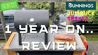 $50 JUMBUCK BUNNINGS SMOKER - 1 YEAR ON