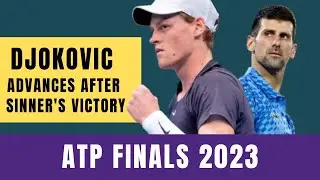 Novak Djokovic advances to the last four after Sinner's victory