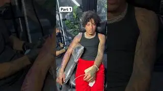 King Cid Gets Full Arm Sleeve Tattoo! #Shorts