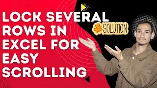 How To Lock Several Rows in Excel for Easy Scrolling (2026 Edition) - Here's How You Can Do It 2026
