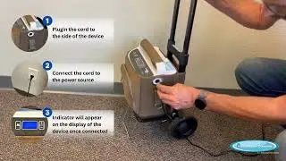 Charging your SimplyGo Portable Oxygen Concentrator