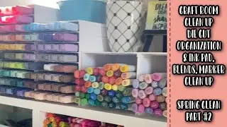 Craft Room Spring Clean Part 2  - Die Cut Clean Up & Organization