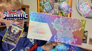 Открываю суперпремиальный коллекционный бокс Prismatic Evolutions!! (Невероятная находка!)